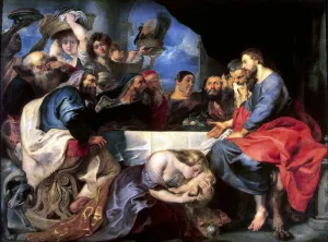 Reason Prints: Feast in the House of Simon the Pharisee, between 1618 and 1620. Artist: Peter Paul Rubens