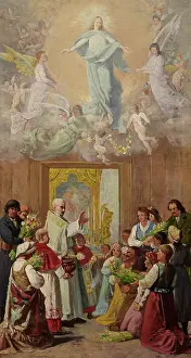 1890 Prints: Feast of Our Lady of Herbs, c1890. Creator: Antoni Gramatyka