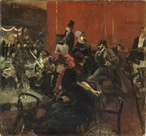 Centre Gallery: Feast Scene, c. 1889. Artist: Boldini, Giovanni (1842-1931)
