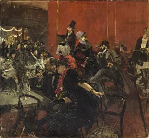 Centre Gallery: Feast Scene, c. 1889. Artist: Boldini, Giovanni (1842-1931)