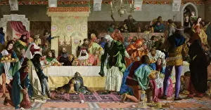 Discussion Prints: Feast at Wierzynek's, 1876
