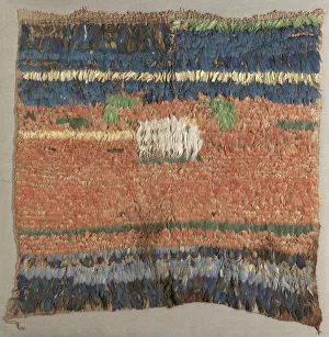 Andes Prints: Feathered Tabard or Tunic, 600-1500. Creator: Unknown