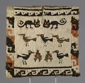 Nazca Prints: Feathered Tunic, Peru, 1470/1532. Creator: Unknown