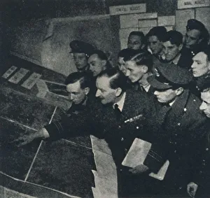 Commanding Officer Gallery: Features of the target area, 1941. Artist: Cecil Beaton