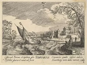 February, 1628-29. Creator: Wenceslaus Hollar