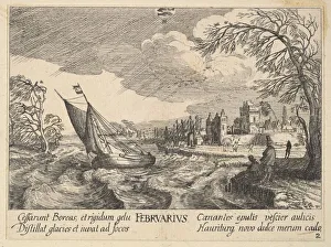 Jan Vanden Velde Prints: February, 1628-29. Creator: Wenceslaus Hollar