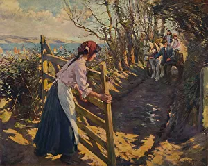 Forbes Gallery: February Sunshine, 1909. Creator: Stanhope A Forbes