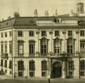 R Lechner Prints: The Federal Chancellery, Ballhausplatz, Vienna, Austria, c1935. Creator: Unknown