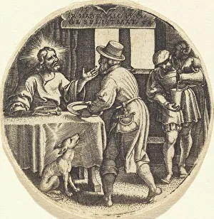 Pencz Georg Prints: To Feed the Hungry. Creator: Georg Pencz