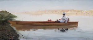 Giuseppe 1846 1884 Prints: Feeding Ducklings
