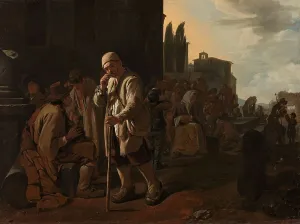 Mercy Prints: Feeding the Hungry, 1646-1649. Creator: Michiel Sweerts