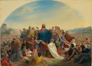 Miracles Of Jesus Prints: The Feeding of the Five Thousand, 1841