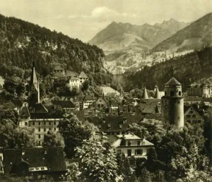 Vorarlberg Prints: Feldkirch, Vorarlberg, Austria, c1935. Creator: Unknown