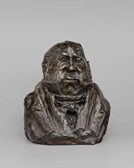 Honore Daumier Gallery: Félix Barthe, model c. 1832 / 1835, cast 1929 / 1930. Creator: Honore Daumier