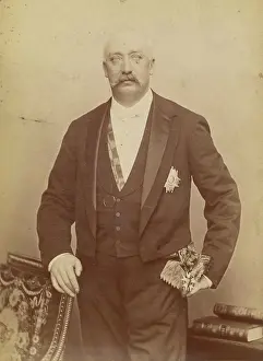 Felix Prints: Felix Faure, 1895-1900. Creator: Paul Nadar