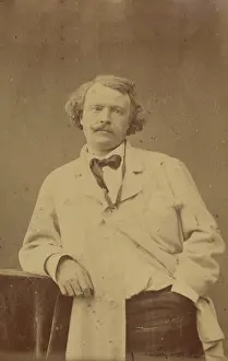 Self Portrait Prints: Felix Tournachon, self-portrait, negative 1861-1864; print 1878. Creator: Nadar