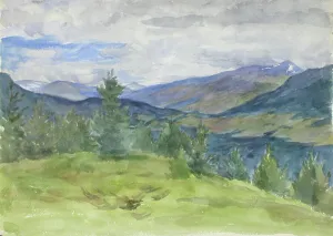 Wiik Maria Prints: Fell landscape. Creator: Maria Wiik
