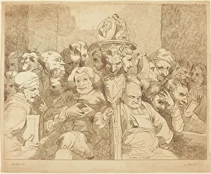 Fellow Prints: A Fellow of Maudlin, 1784. Creator: Lydia Bates