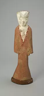 Grave Goods Collection: Female Attendant (Tomb Figurine), Western Han dynasty (206 B.C.-A.D. 9), c. 2nd century B