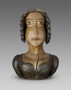 White Pine Prints: Female Bust, 1800 / 30. Creator: Unknown