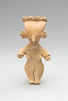 Nayarit Prints: Female Figure, 100 B. C. / A. D. 300. Creator: Unknown