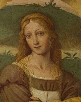 Luini Prints: Female figure