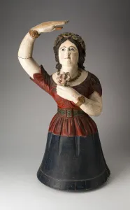 White Pine Prints: Female Figure, 1830 / 60. Creator: Unknown