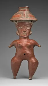 Ceramic And Pigment Prints: Female Figure, 500 / 400 B. C. Creator: Unknown
