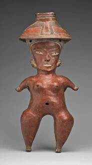 Mesoamerican Collection: Female Figure, 500 / 400 B.C. Creator: Unknown