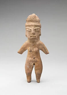 Mesoamerican Collection: Female Figure, c. 400 B.C. Creator: Unknown