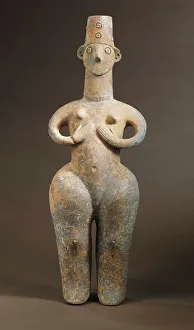 10th Century Bc Prints: Female Figure, between c.1350 and c.800 B.C.. Creator: Unknown