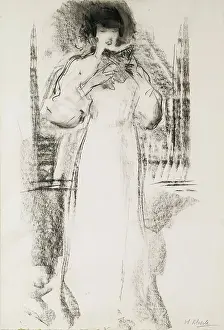 Learning Prints: Female Figure, c1903-1937. Creator: Francis Campbell Bolleau Cadell