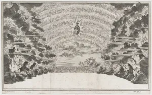 Kusel Mathaus Prints: A female figure in glory at center
