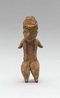 Mesoamerican Collection: Female Figurine, 500 / 400 B.C. Creator: Unknown