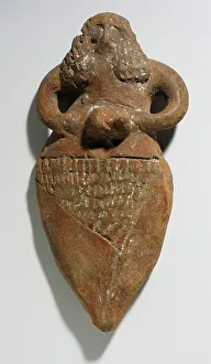 11th Century Bc Prints: Female Figurine, New Kingdom, 1550 - 1070 BCE. Creator: Unknown