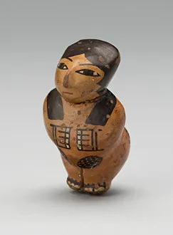 Female Likeness Prints: Female Figurine with Tattoos, 180 B. C. / A. D. 500. Creator: Unknown