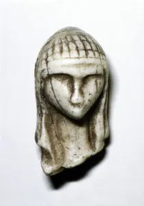 Female Head from Brassempovy, France, Upper Paleolithic, (c20th century) Female Head from Brassempovy, France, Upper Paleolithic, (c20th century)