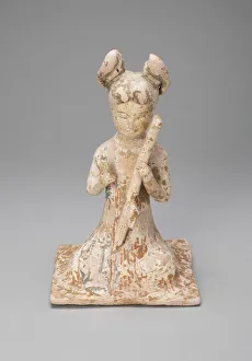 Female Musician, Tang dynasty (A. D. 618-907), late 7th / early 8th century