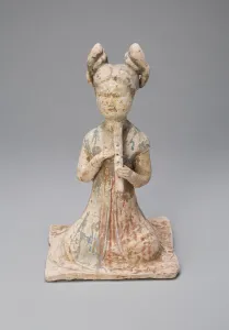 Female Musician, Tang dynasty (A. D. 618-907), late 7th / early 8th century
