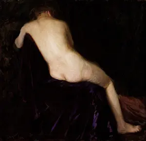 Leon Prints: Female Nude, 1907. Creator: Leon Wyczolkowski