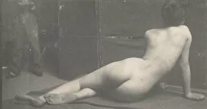 Model Gallery: [Female Nude from the Back], ca. 1889. ca. 1889. Creator: Thomas Eakins