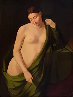 Modest Prints: Female Nude, c1830. Creator: Wojciech Kornel Stattler
