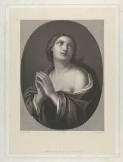 Guide Reni Gallery: Female personification of Hope... ca. 1835-81. Creator: Giovanni Buonafede