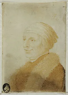Jan Vanden Velde Prints: Female portrait. Creator: Jan van de Velde II