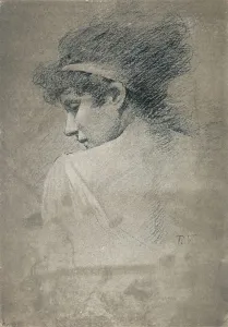 Female Study, c1895, (1897). Artist: Robert Fowler