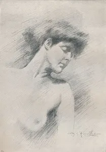 Studio Volume 9 Prints: Female Study, c1895, (1897). Artist: Robert Fowler