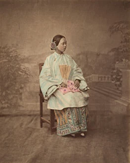 Footbinding Gallery: Femme du Lanxchow, 1870s. Creator: Unknown