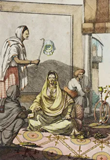 Hookah Prints: Femme en Grand Parure [Woman in Grand Attire]