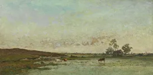 Moorland Prints: Fen in the Kempen, mid-late 19th century. Creator: Edouard Jules Joseph Huberti
