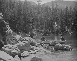Kayak Prints: Fen Lake, near Georgetown, Colorado, c1897. Creator: Unknown